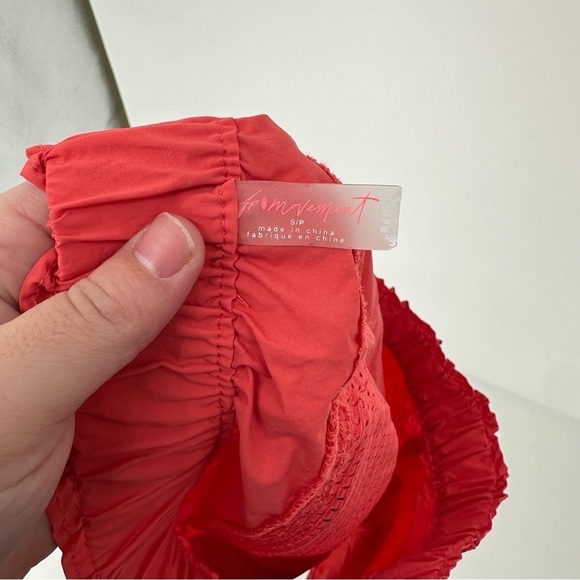 NEW Free People In The Wild Short - Women's in Cayenne Pink red Size small - Picture 6 of 6